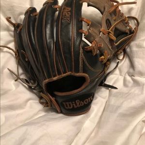 Men’s a2k baseball glove. Dustin Pedroia model.